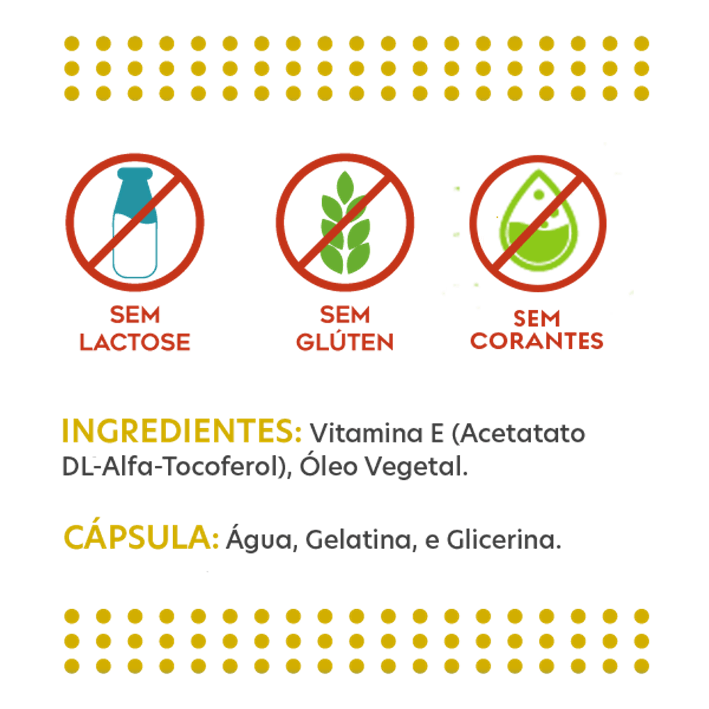 Vitamina E 60 Capsulas de 380mg NutriBlue